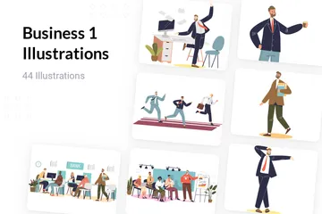 Business 1 Illustration Pack
