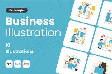Free Business Illustration Pack