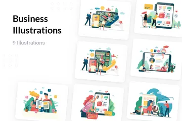 Business Illustration Pack