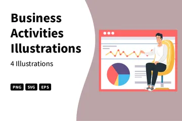 Business Activities Illustration Pack