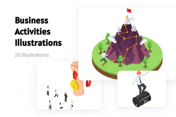 Business Activities Illustration Pack