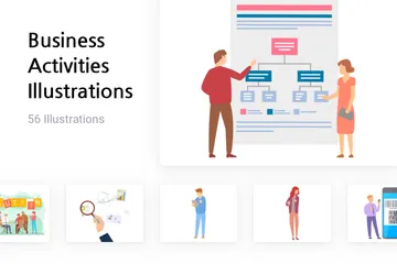 Business Activities Illustration Pack