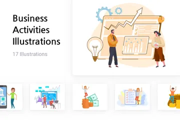 Business Activities Illustration Pack