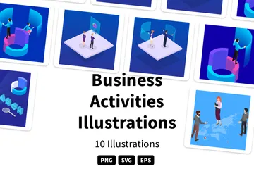 Business Activities Illustration Pack