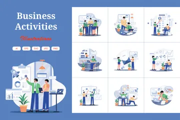 Business Activities Illustration Pack