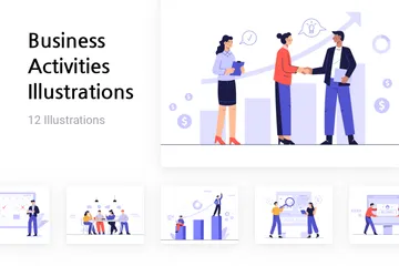 Business Activities Illustration Pack