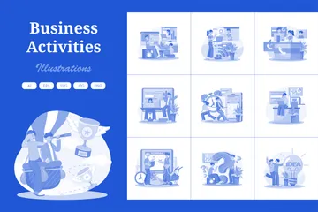 Business Activities Illustration Pack