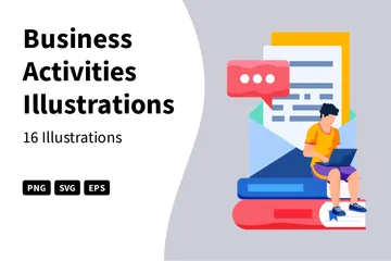 Business Activities Illustration Pack