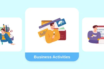 Business Activities Illustration Pack