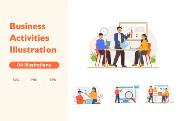 Business Activities Illustration Pack