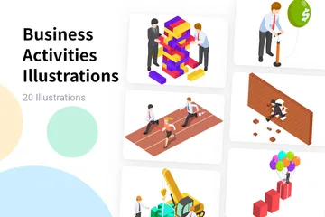 Business Activities Illustration Pack