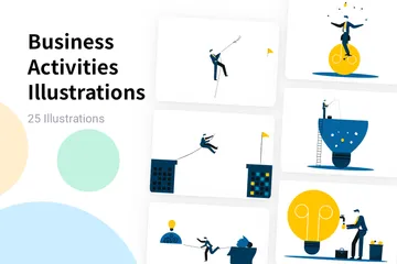 Business Activities Illustration Pack