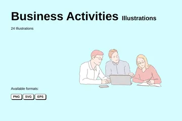 Business Activities Illustration Pack