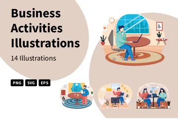 Business Activities Illustration Pack