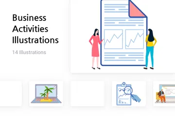 Business Activities Illustration Pack