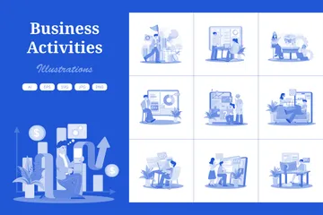 Business Activities Illustration Pack