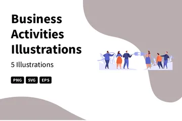 Business Activities Illustration Pack