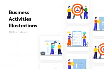 Business Activities Illustration Pack