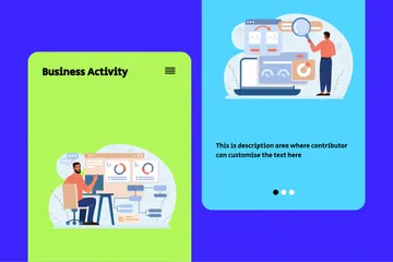 Business Activity Illustration Pack