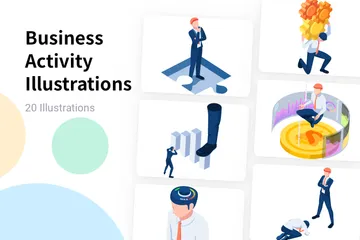 Business Activity Illustration Pack