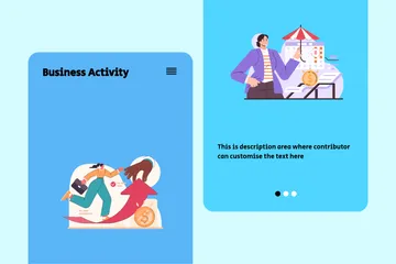 Business Activity Illustration Pack