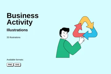 Business Activity Illustration Pack