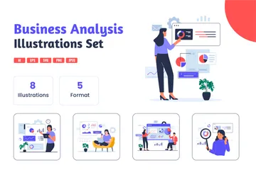 Business Analysis Illustration Pack