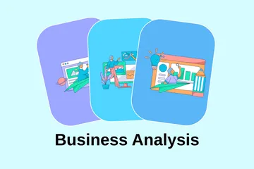 Business Analysis Illustration Pack