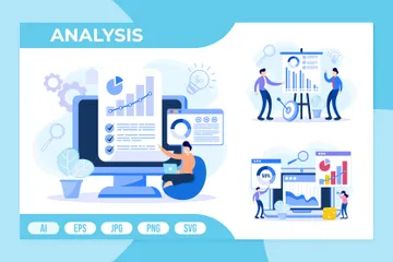 Business Analysis Illustration Pack