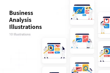 Business Analysis Illustration Pack