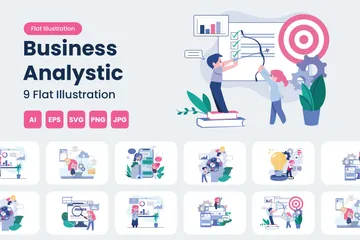 Business Analysis Illustration Pack