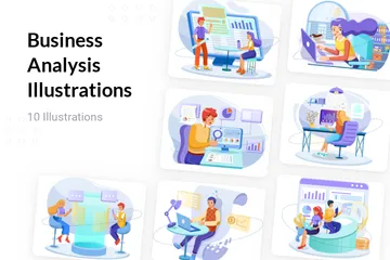 Business Analysis Illustration Pack