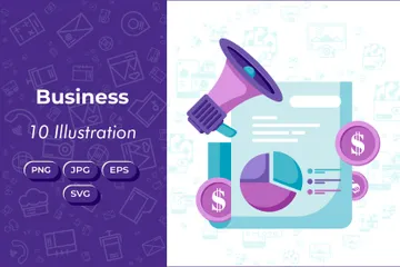 Business And Analytics Illustration Pack
