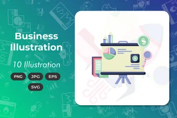 Business And Analytics Illustration Pack