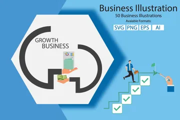 Business And Finance Illustration Pack