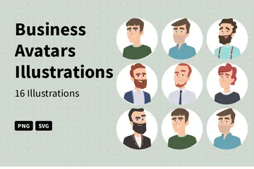 Business Avatars Illustration Pack