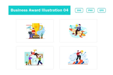 Business Award Illustration Pack