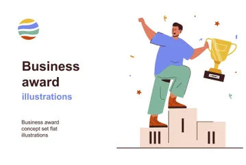 Business Award Illustration Pack