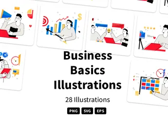 Business Basics Illustration Pack