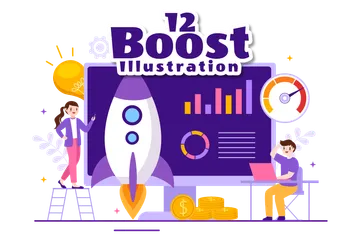 Business Boost Illustration Pack