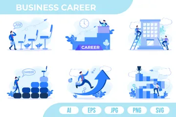 Business Career Illustration Pack