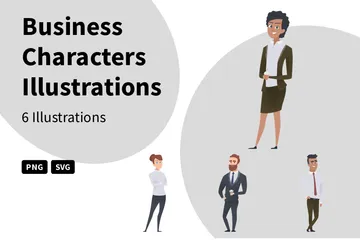 Business Characters Illustration Pack
