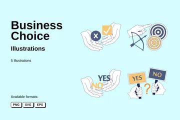 Business Choice Illustration Pack