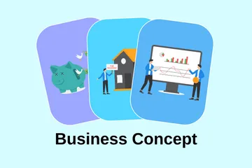 Business Concept Illustration Pack