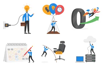 Business Concept Illustration Pack