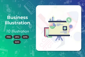 Affaires et analyses Illustration Pack