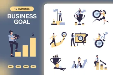 Business Goal Illustration Pack