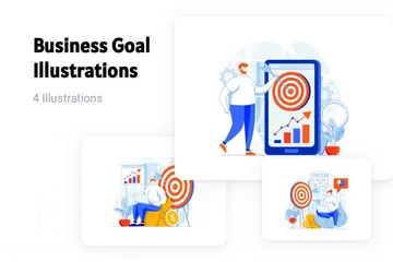 Business Goal Illustration Pack