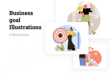 Business Goal Illustration Pack