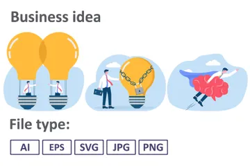 Business Idea Illustration Pack